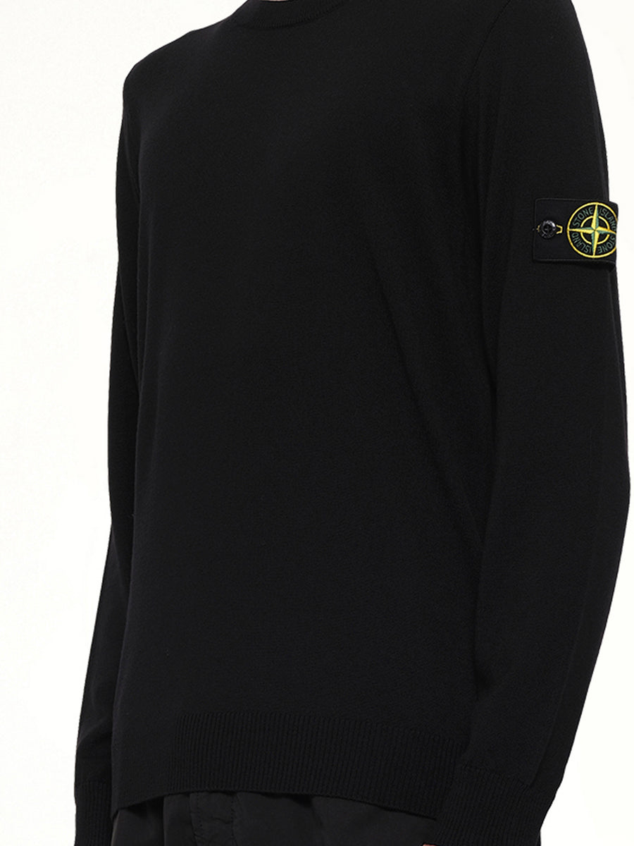 5100071 Crew Neck Sweater in Black