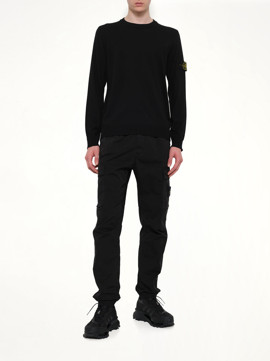 5100071 Crew Neck Sweater in Black
