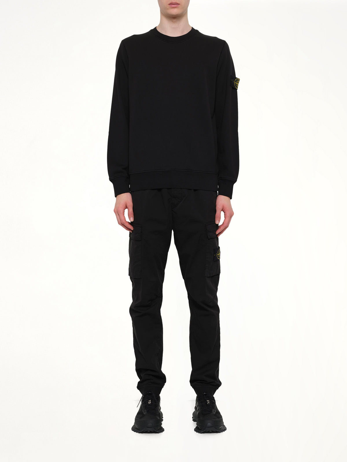 6100060 Organic Cotton Sweatshirt in Black