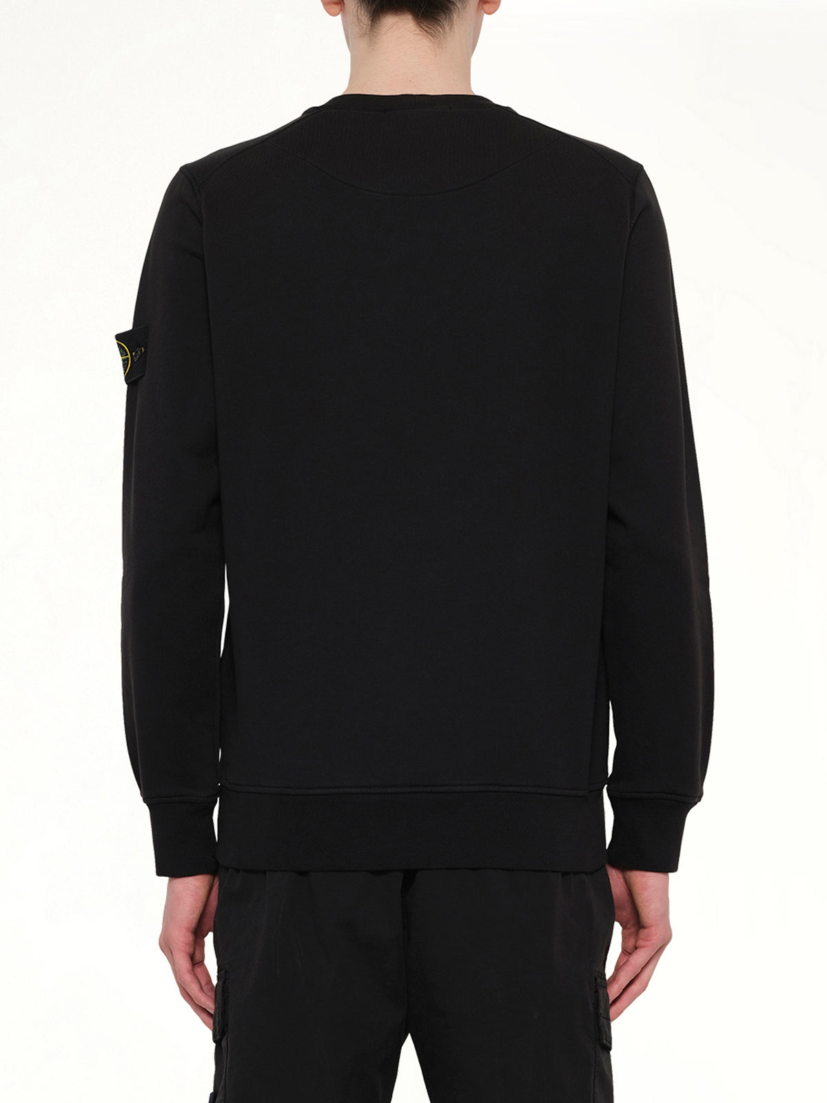 6100060 Organic Cotton Sweatshirt in Black