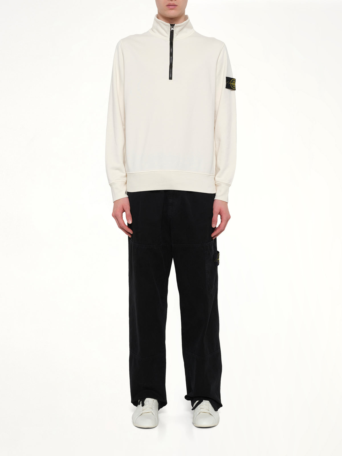 6100070 LS Polo in Ivory