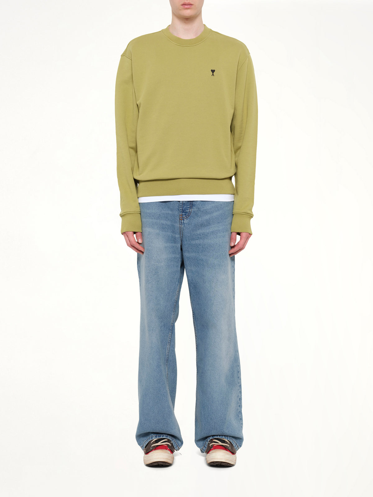 Contrasted ADC Sweatshirt in Matcha