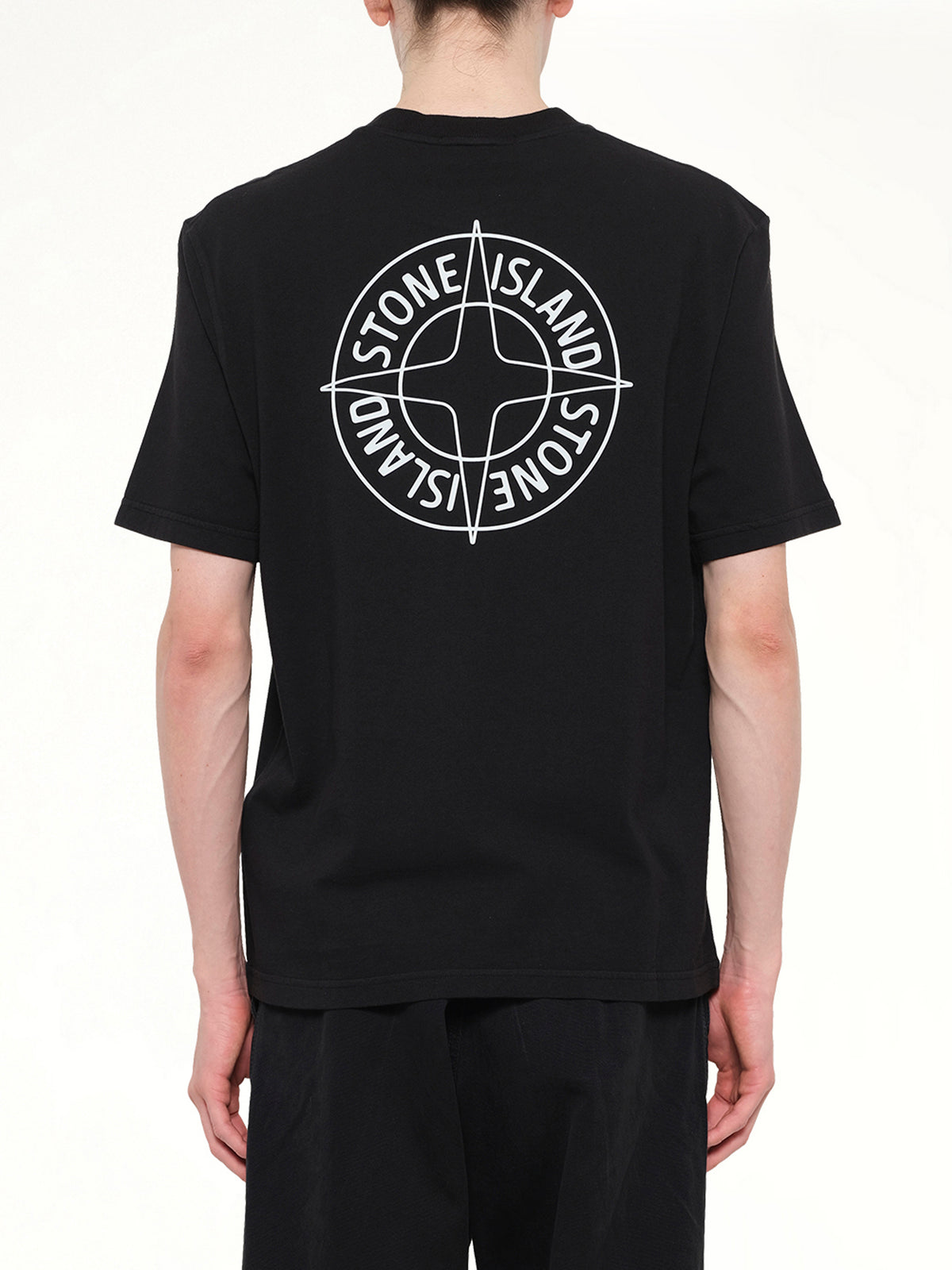 2100001 Chest Logo T-Shirt in Black