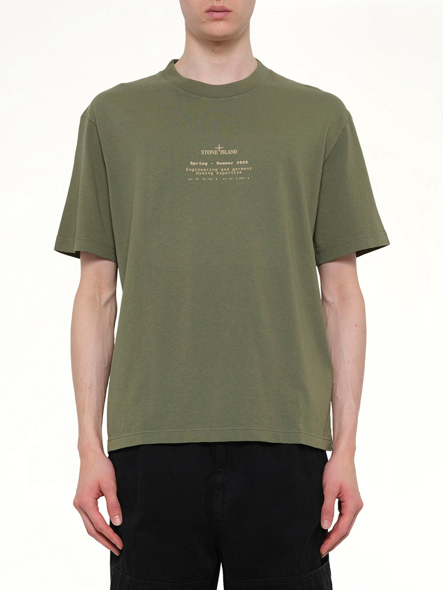 2100001 SS T-Shirt in Military Green