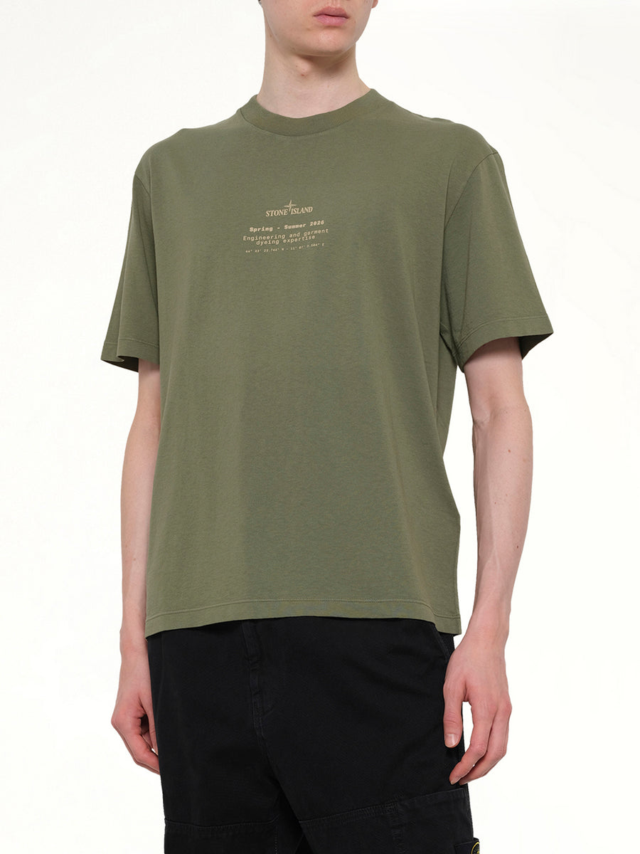 2100001 SS T-Shirt in Military Green