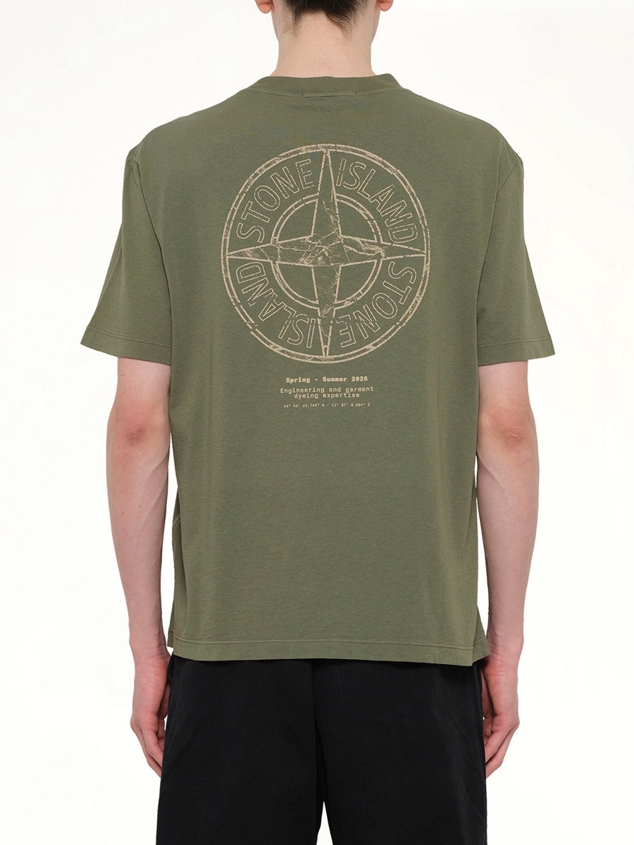 2100001 SS T-Shirt in Military Green