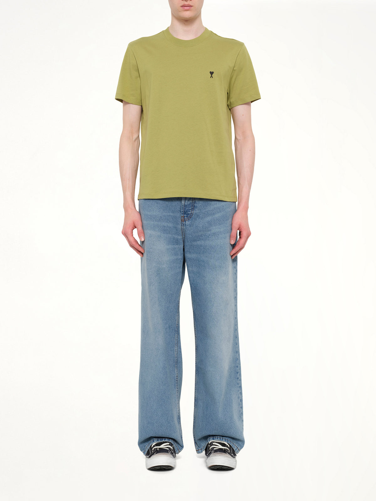 Contrasted ADC T-Shirt in Matcha