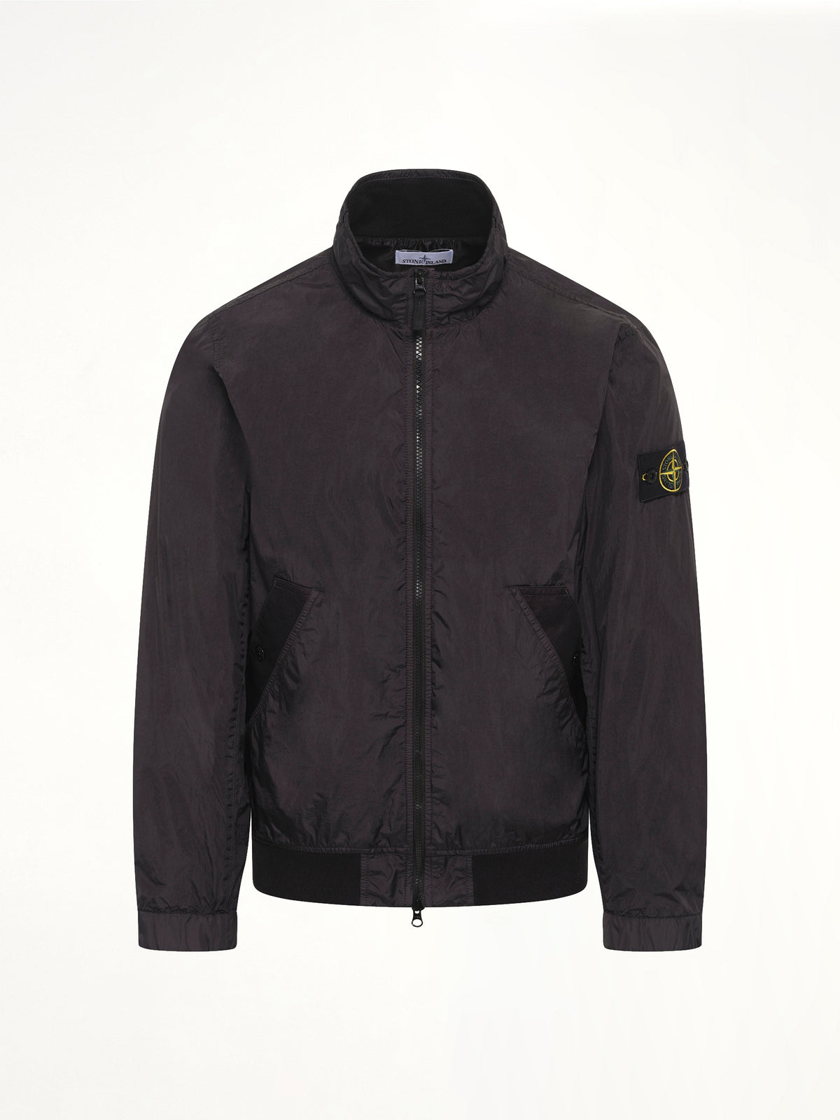4100002 Crinkle Reps Jacket in Black