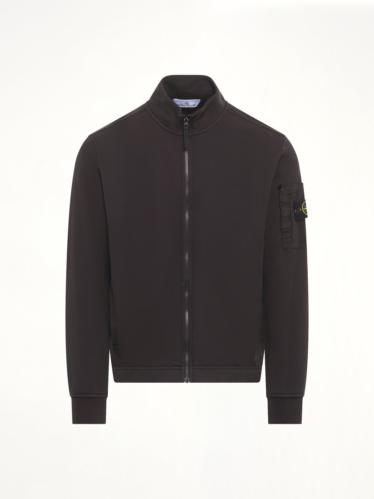 6100018 Zip Up Cardigan in Black
