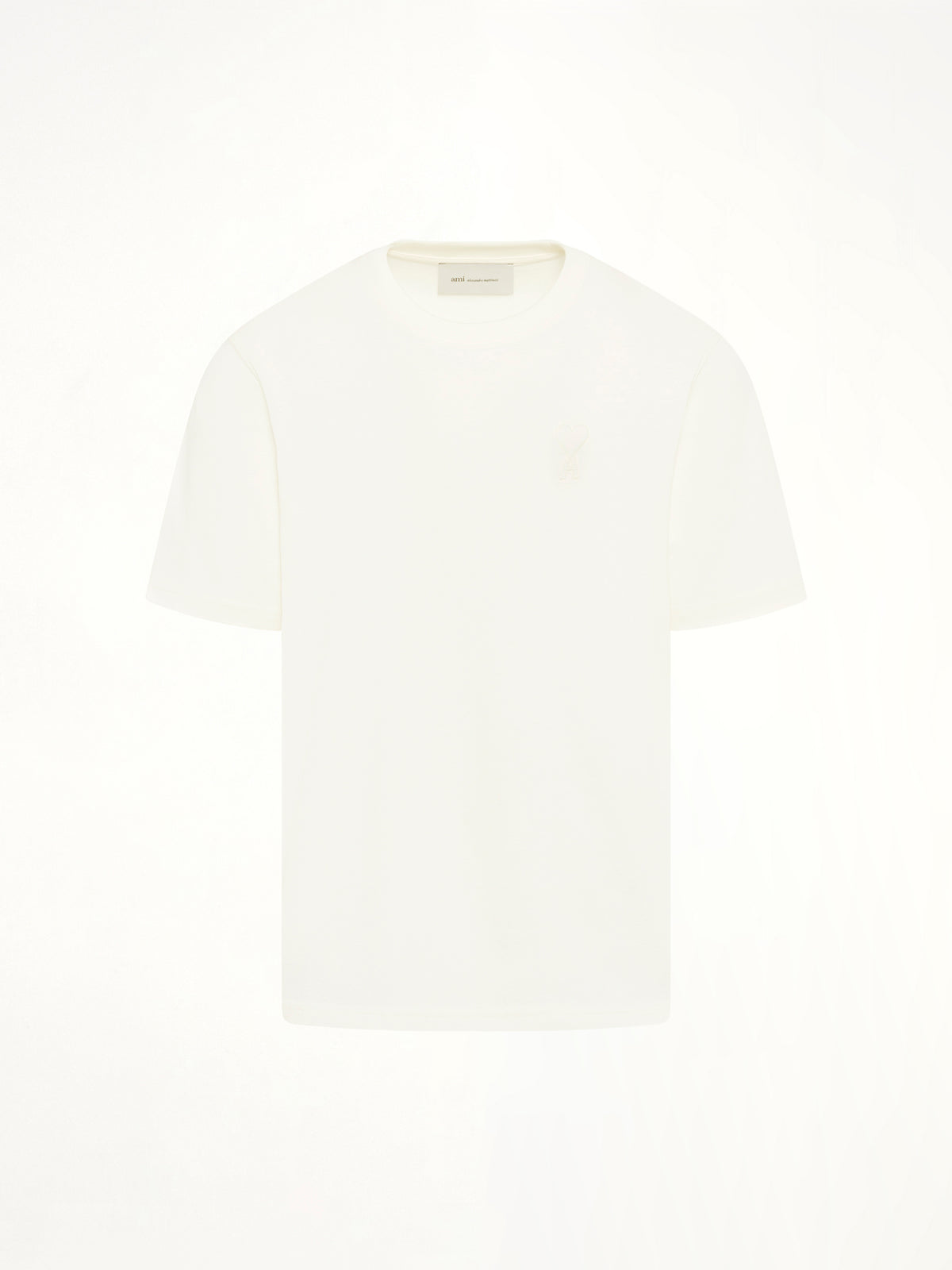 Big ADC Embossed T-Shirt in Off White