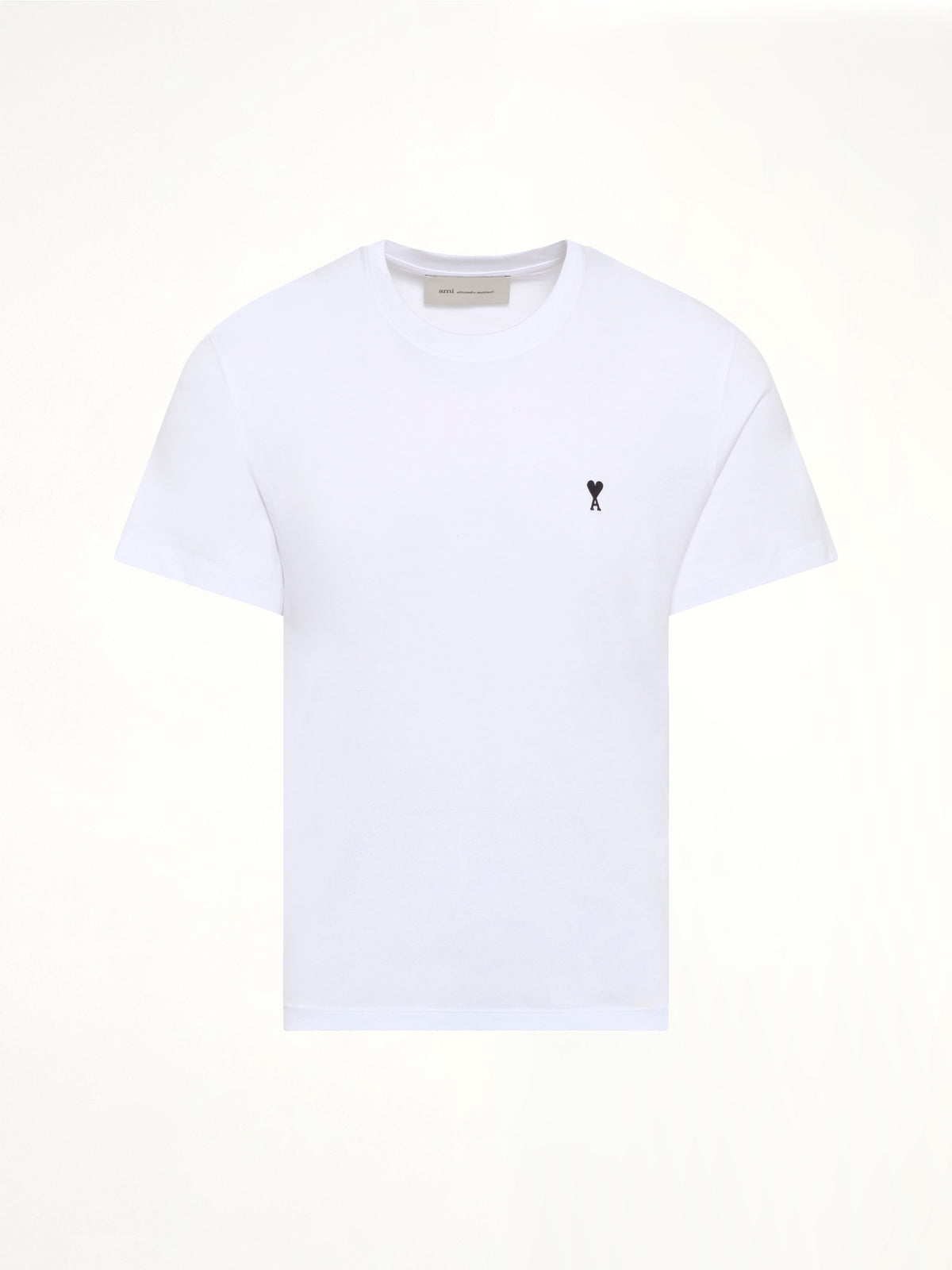 Contrasted Ami De Coeur T-Shirt in White