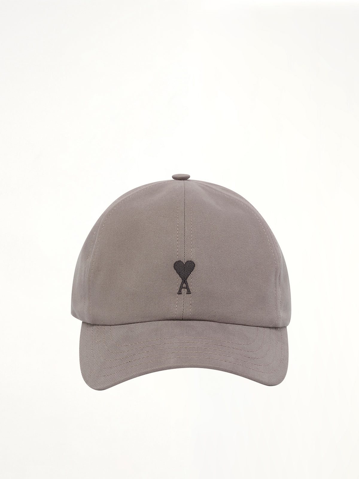 Black Ami De Coeur Embroidery Cap in Carbon