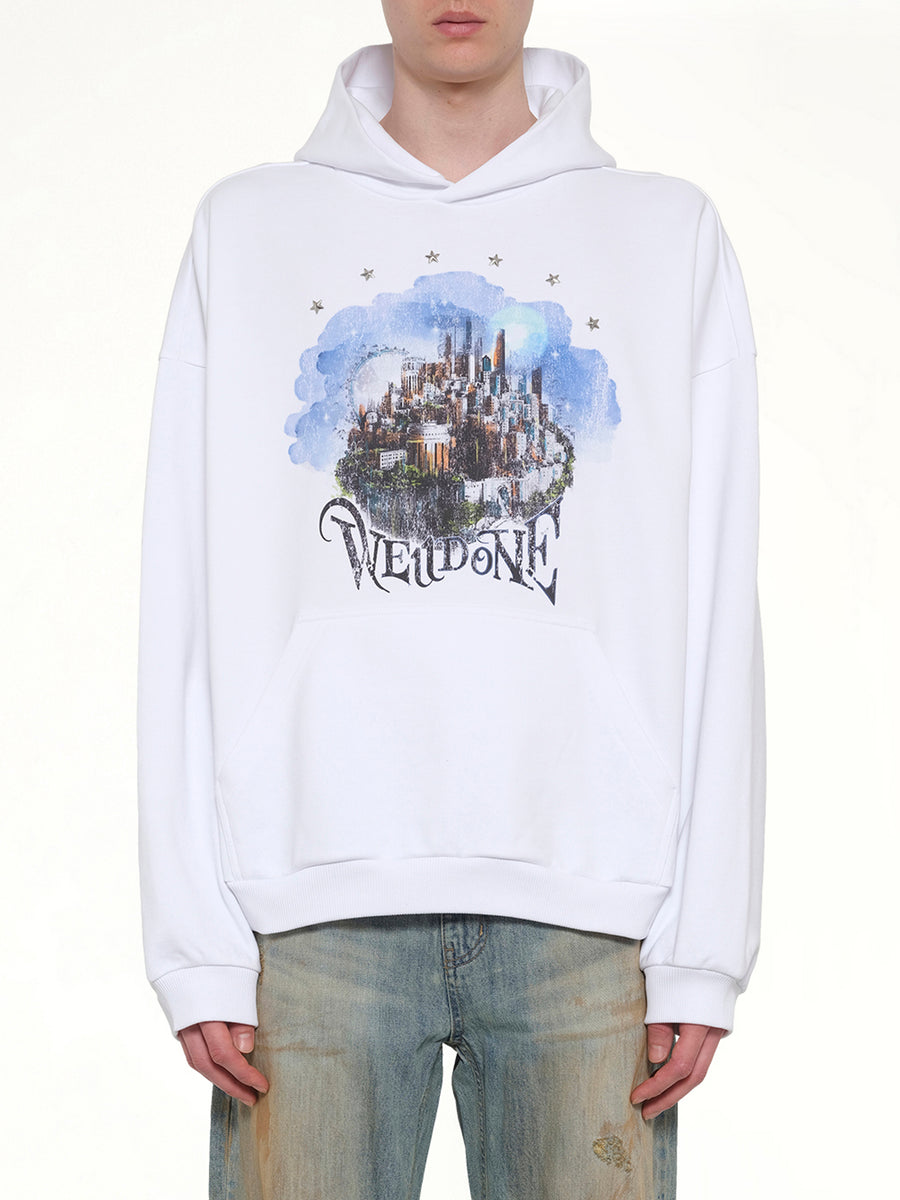 City Hoodie in White