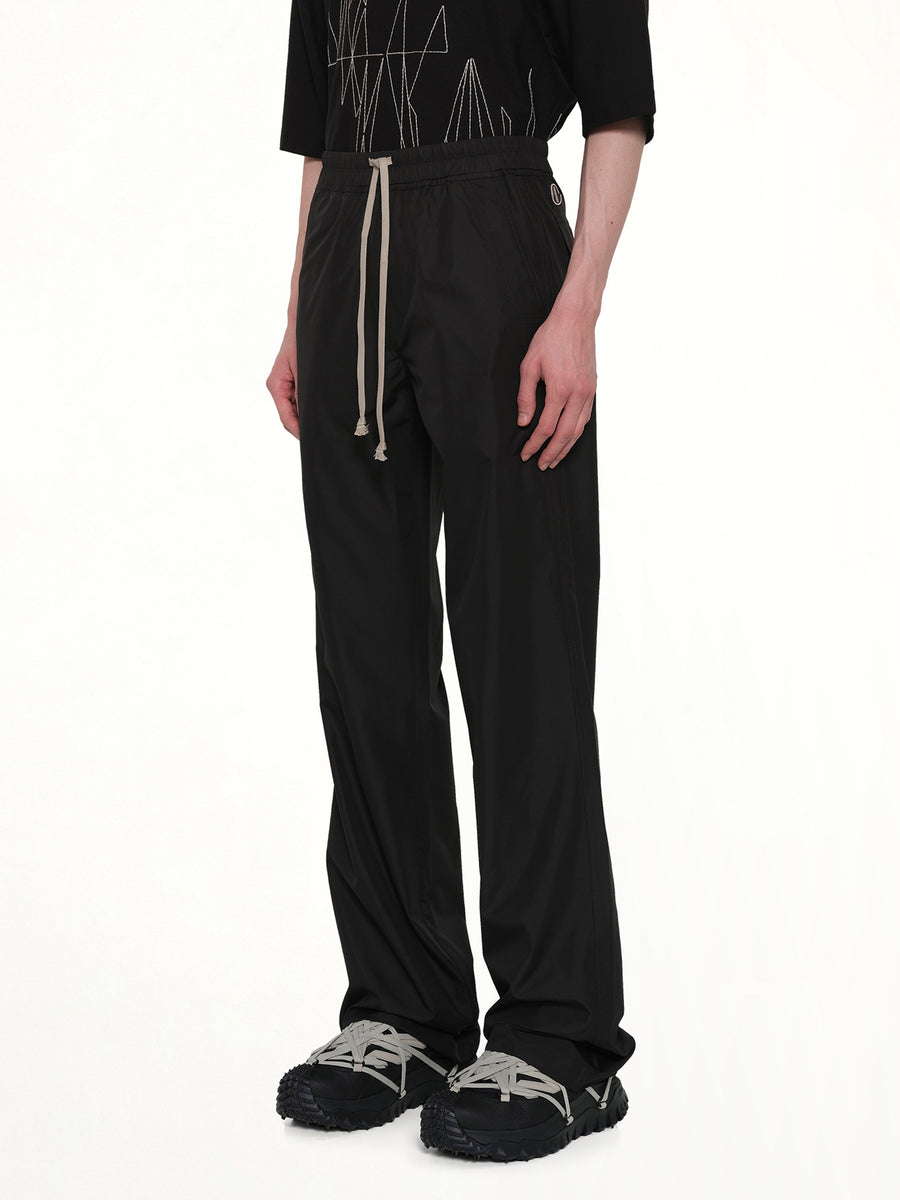 Rick Owens x Moncler Drawstring Pants in Black