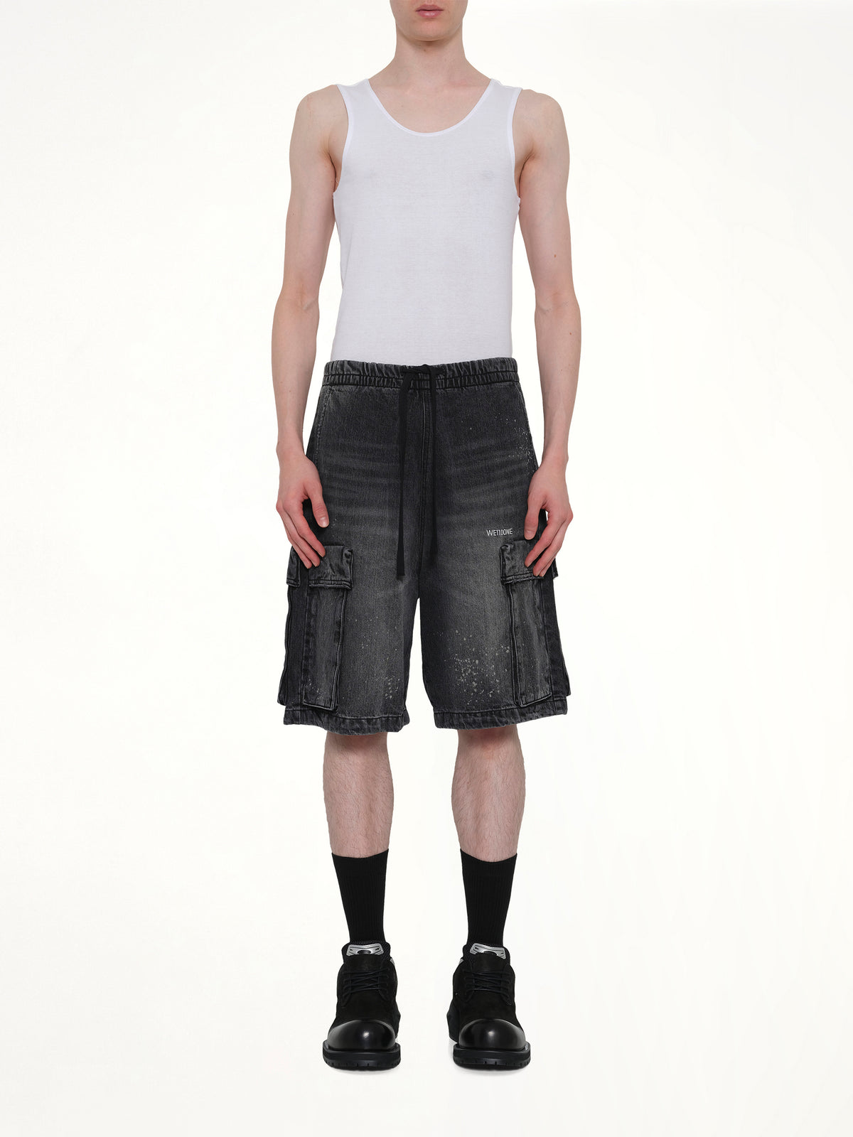 Pocket Shorts in Black