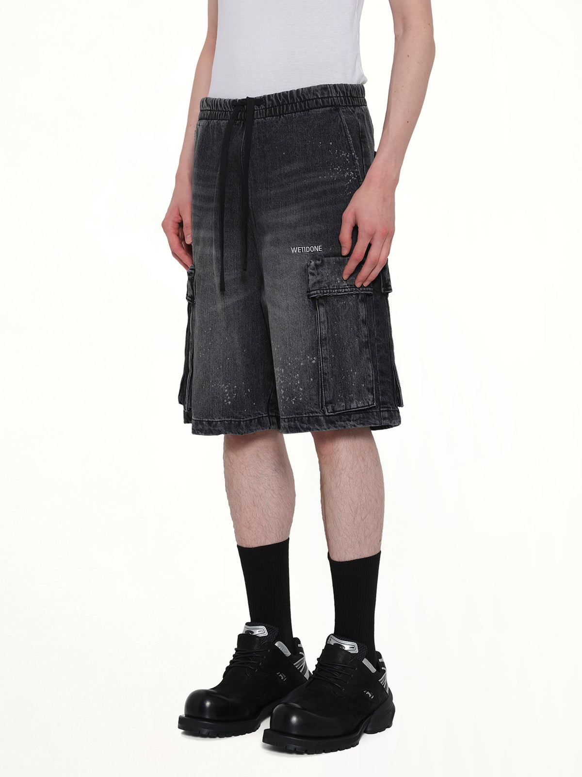 Pocket Shorts in Black