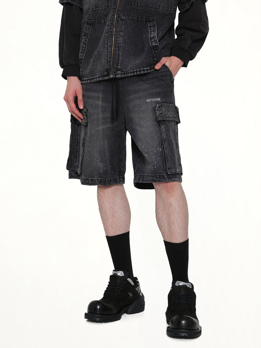 Pocket Shorts in Black