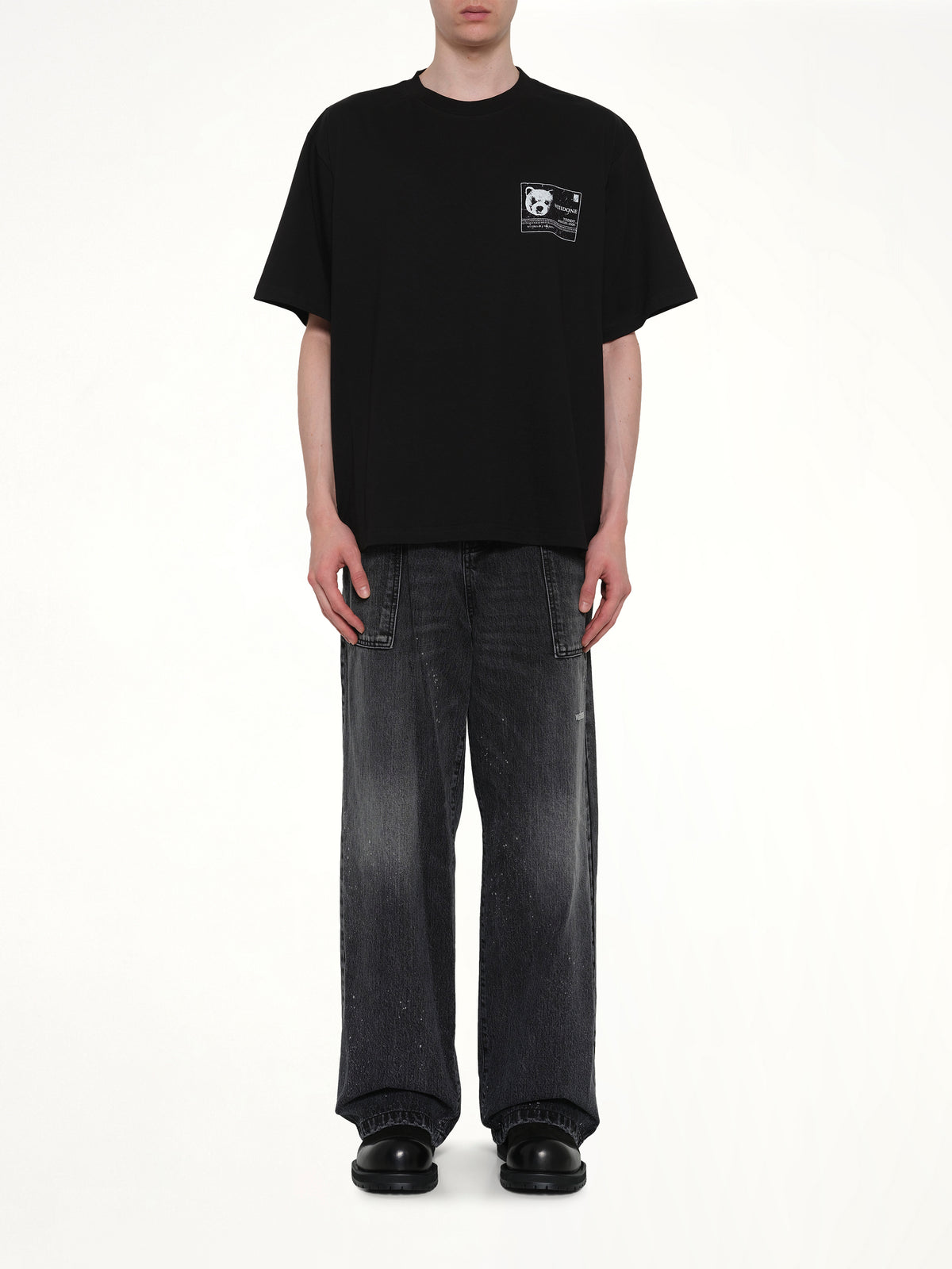 DNA Teddy ID T-Shirt in Black