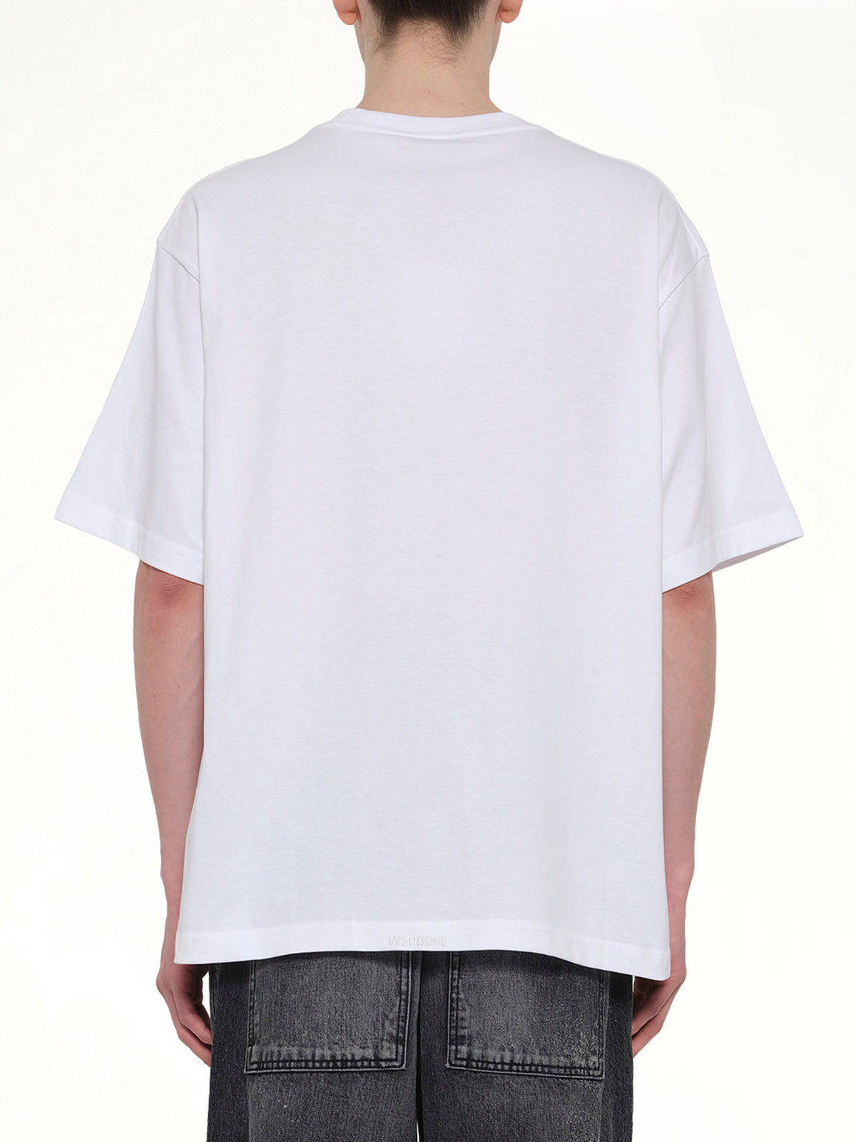 Multi-Logo T-Shirt in White/Green