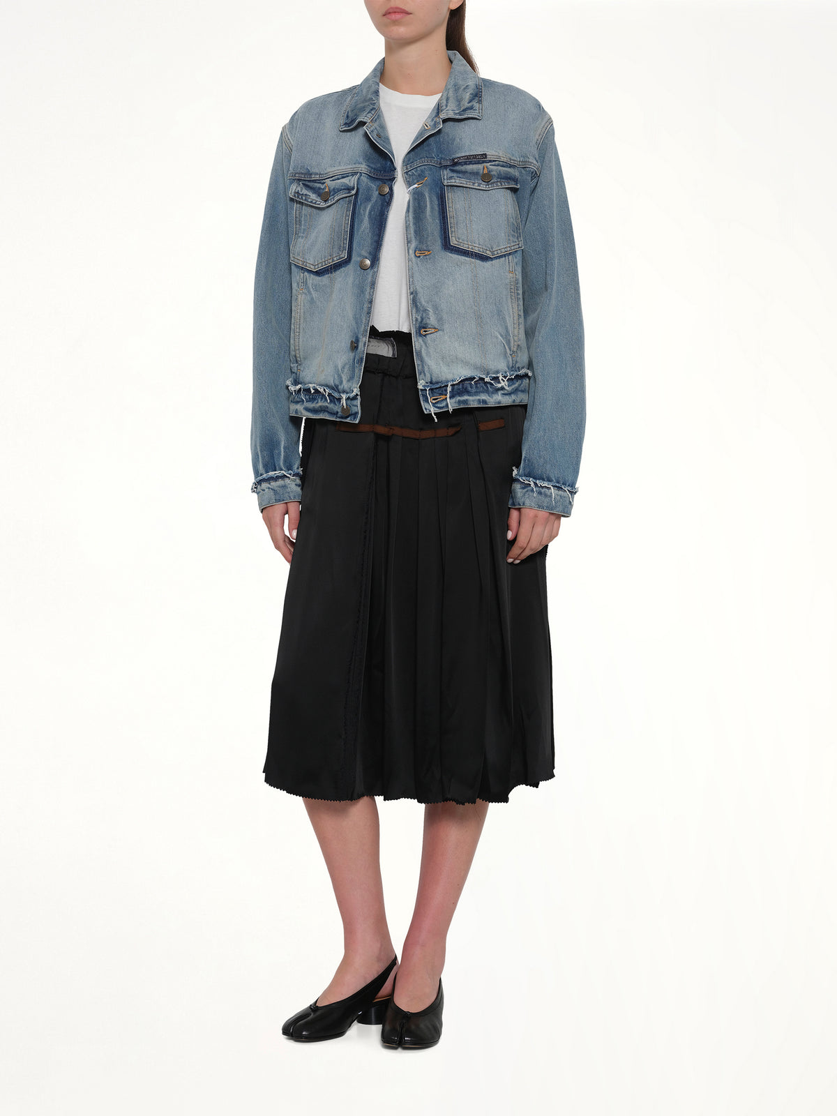 Layered Skirt in Black