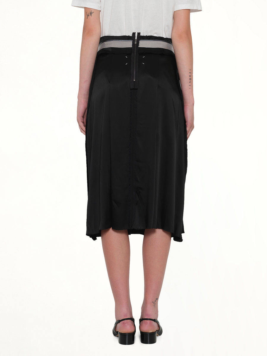 Layered Skirt in Black