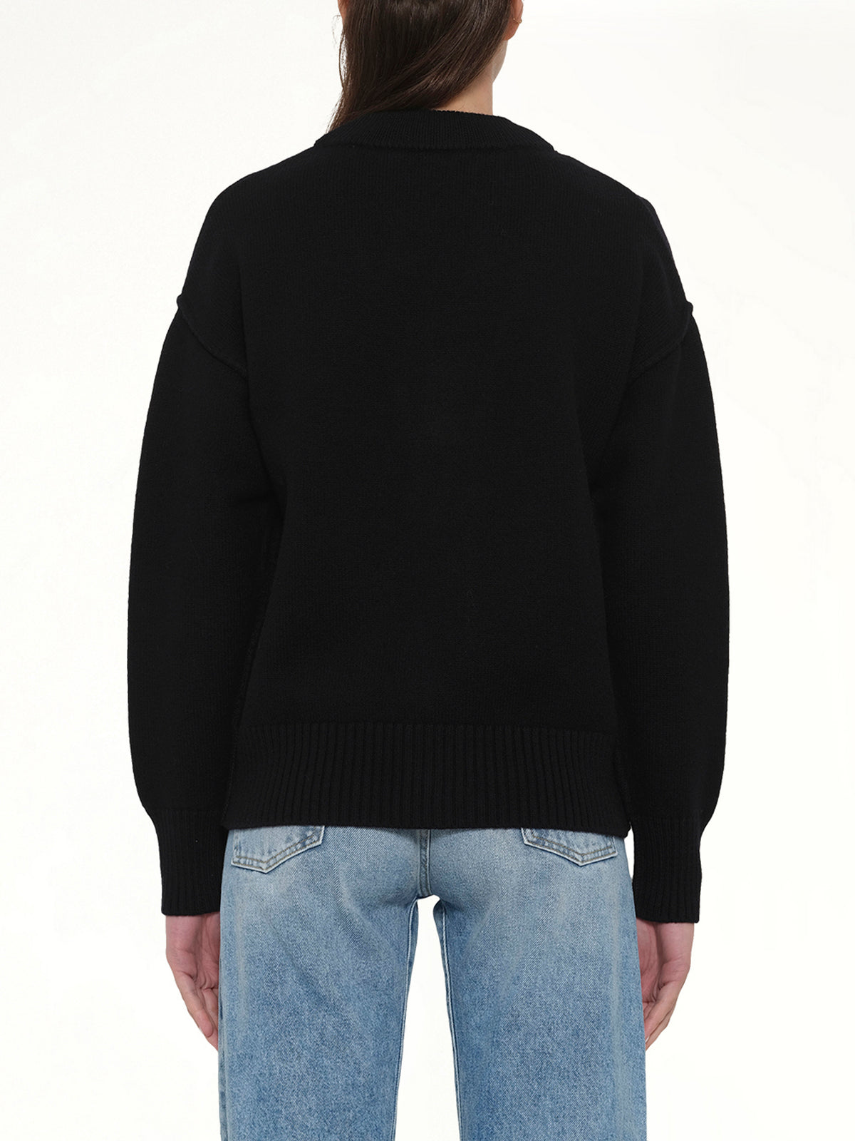 Ami De Coeur Cardigan in Black