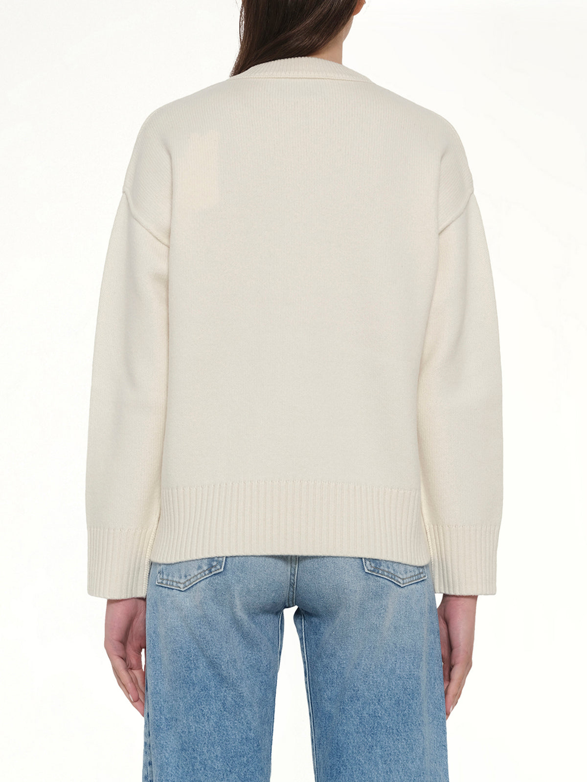 Ami De Coeur Sweater in Off White