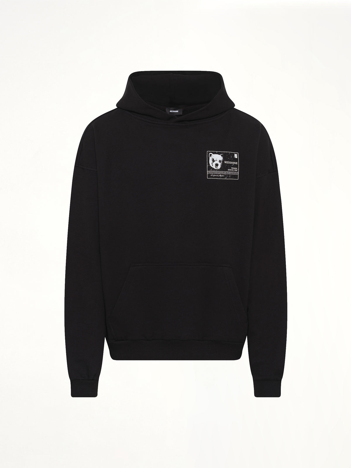 DNA Teddy ID Hoodie in Black