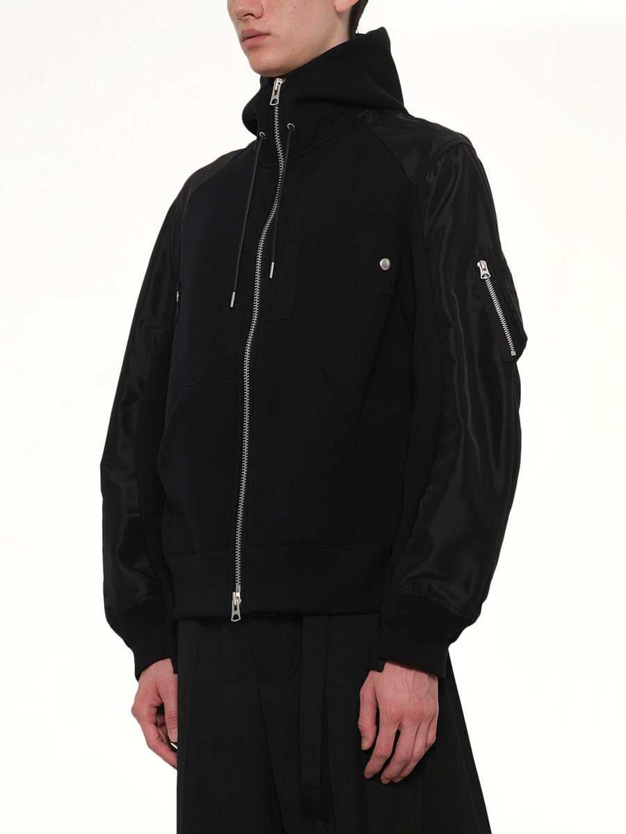 Sponge Sweat Hoodie in Black