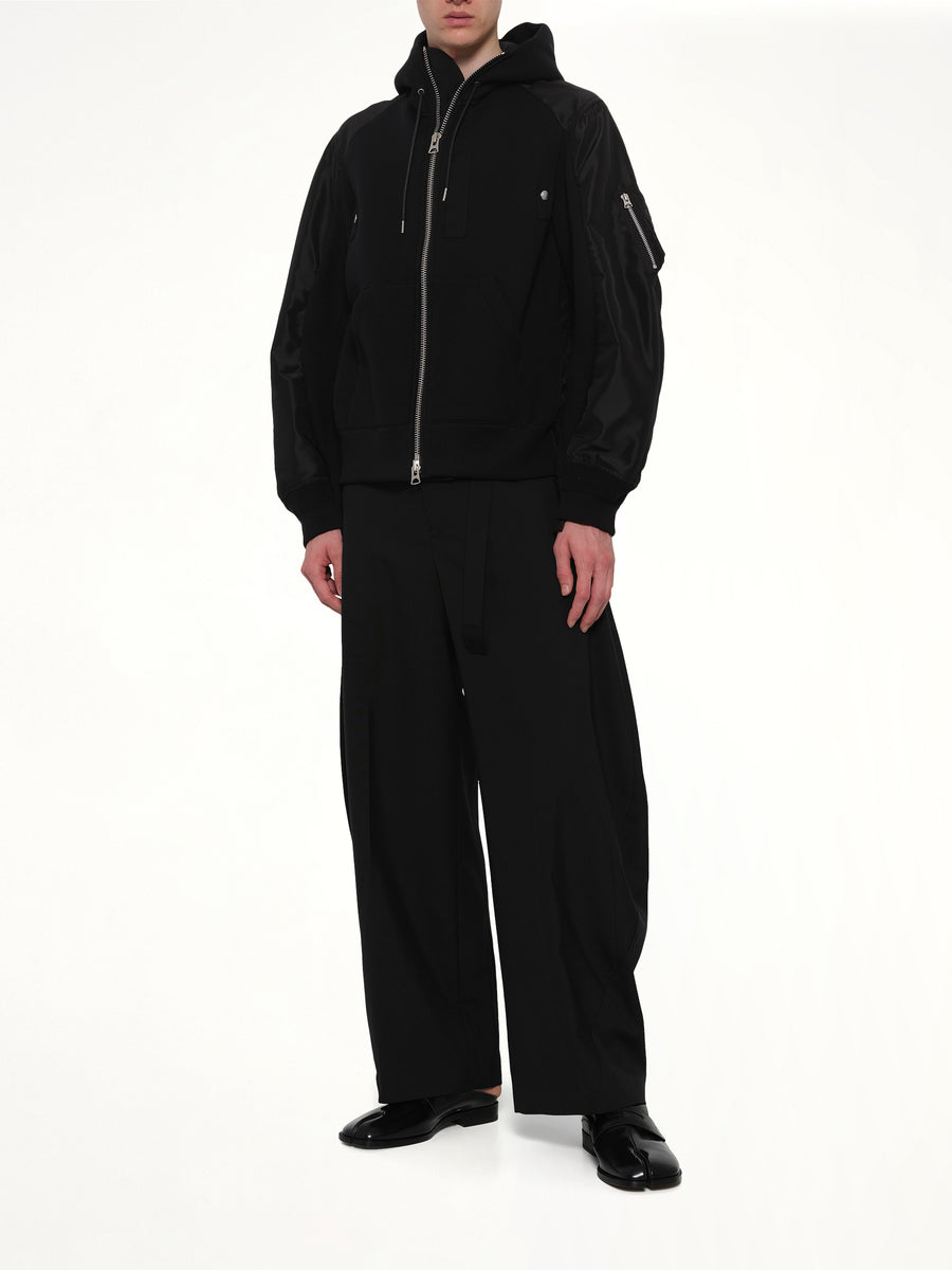 Sponge Sweat Hoodie in Black