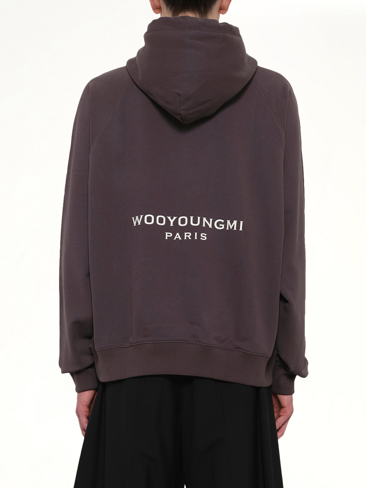 WYM Patch Hoodie in Grey