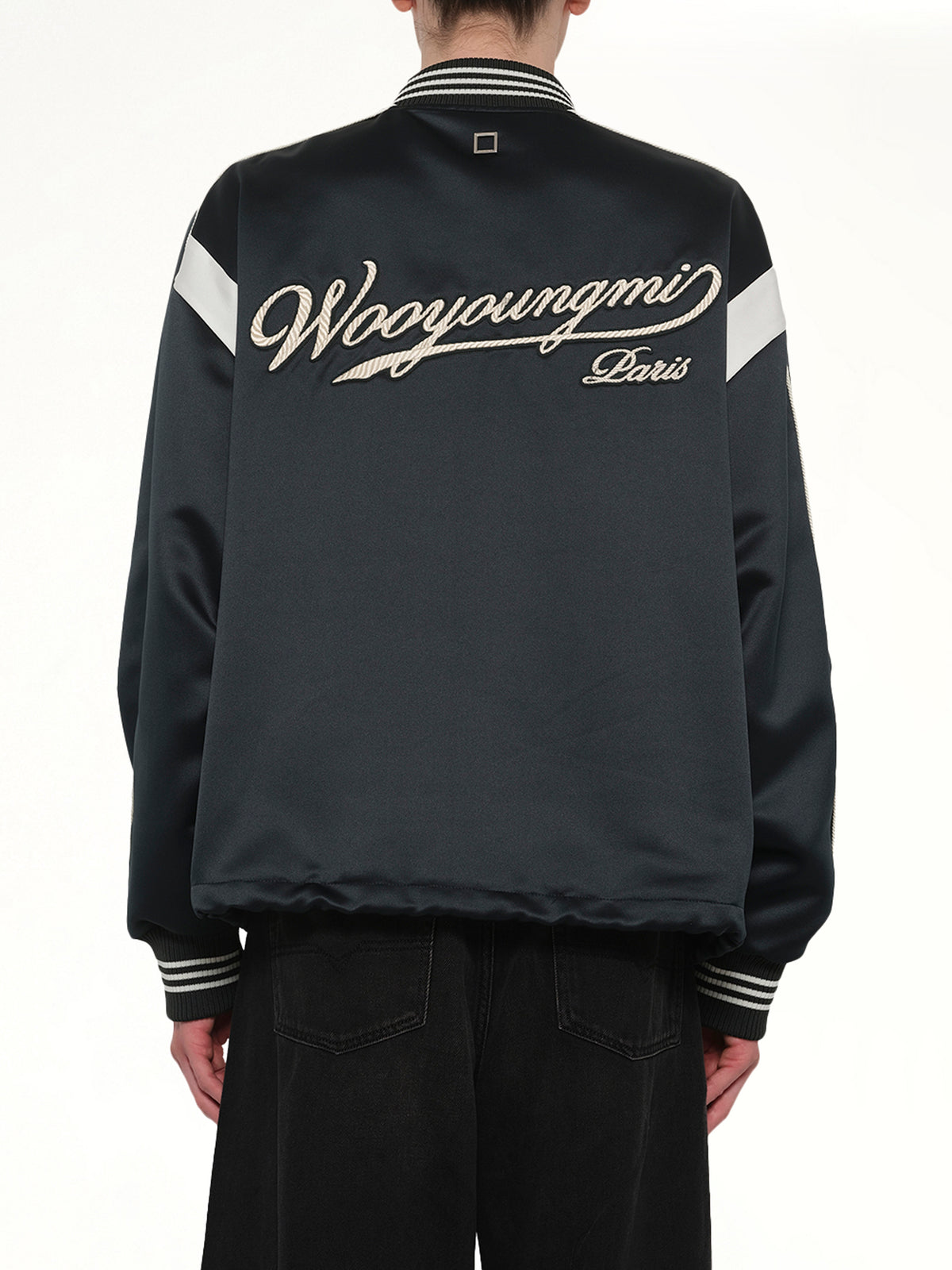 Varsity Jacket in Fresh Green
