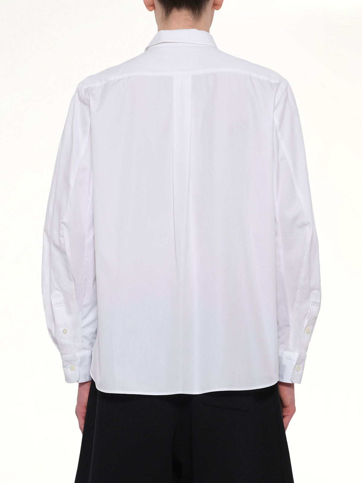 Poplin Shirt in Off White