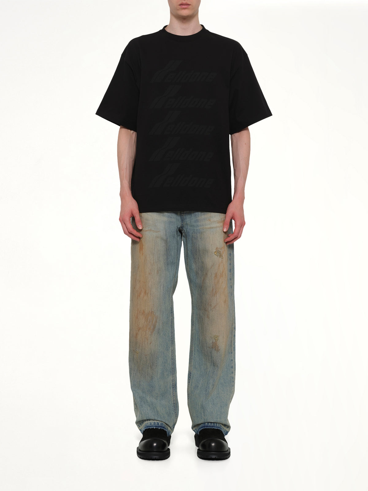 Classic Front Logo T-Shirt in Black