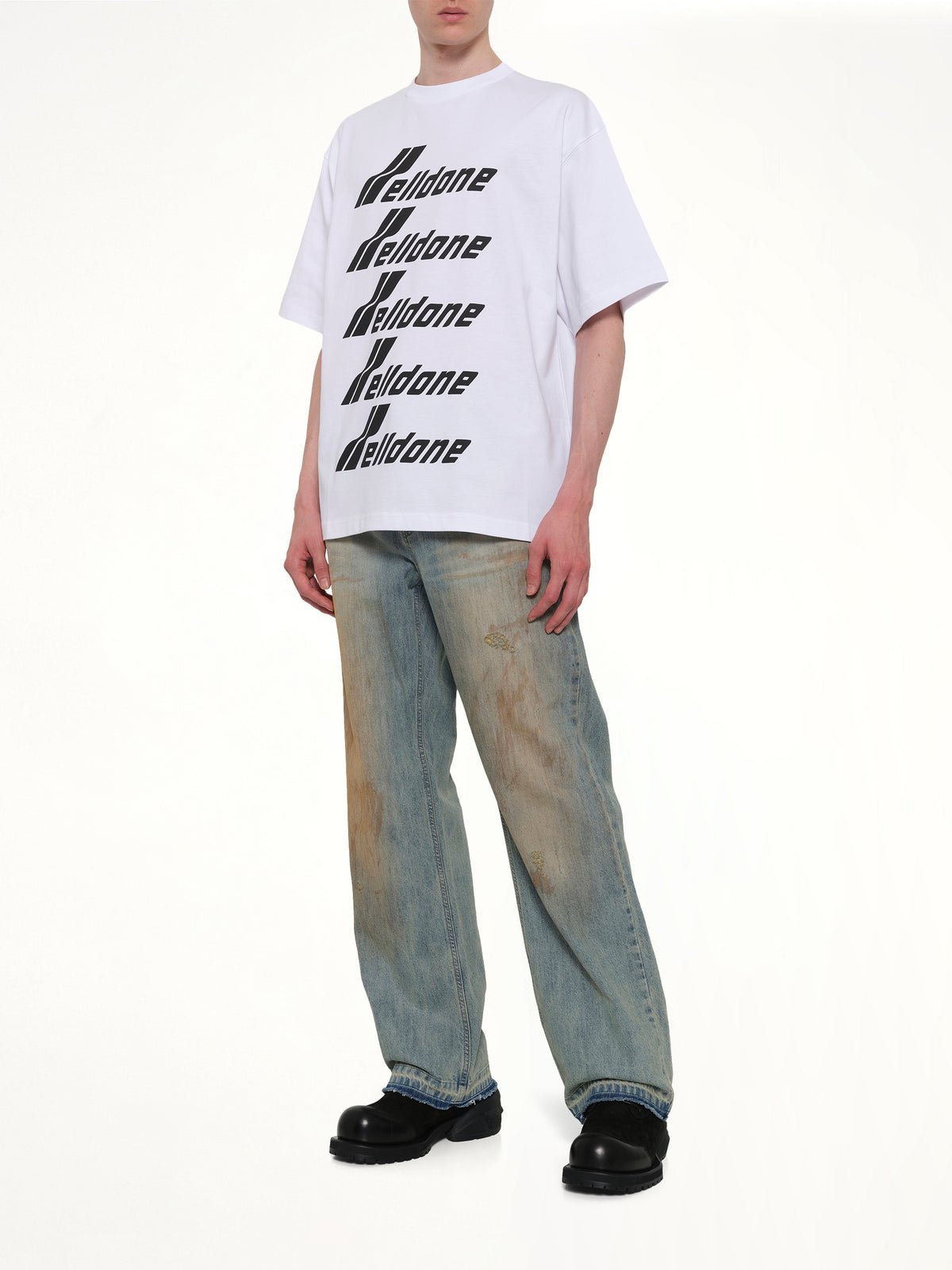 Classic Front Logo T-Shirt in White