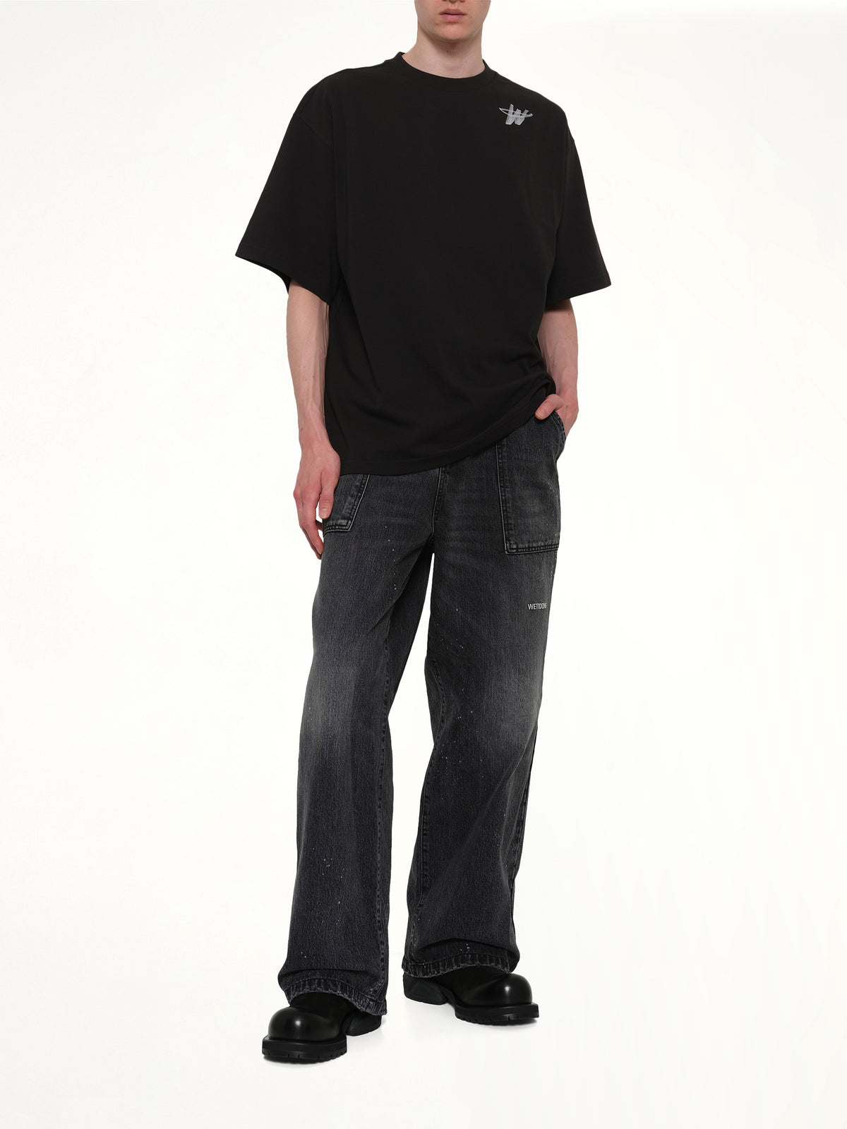 Classic WD Logo T-Shirt in Black