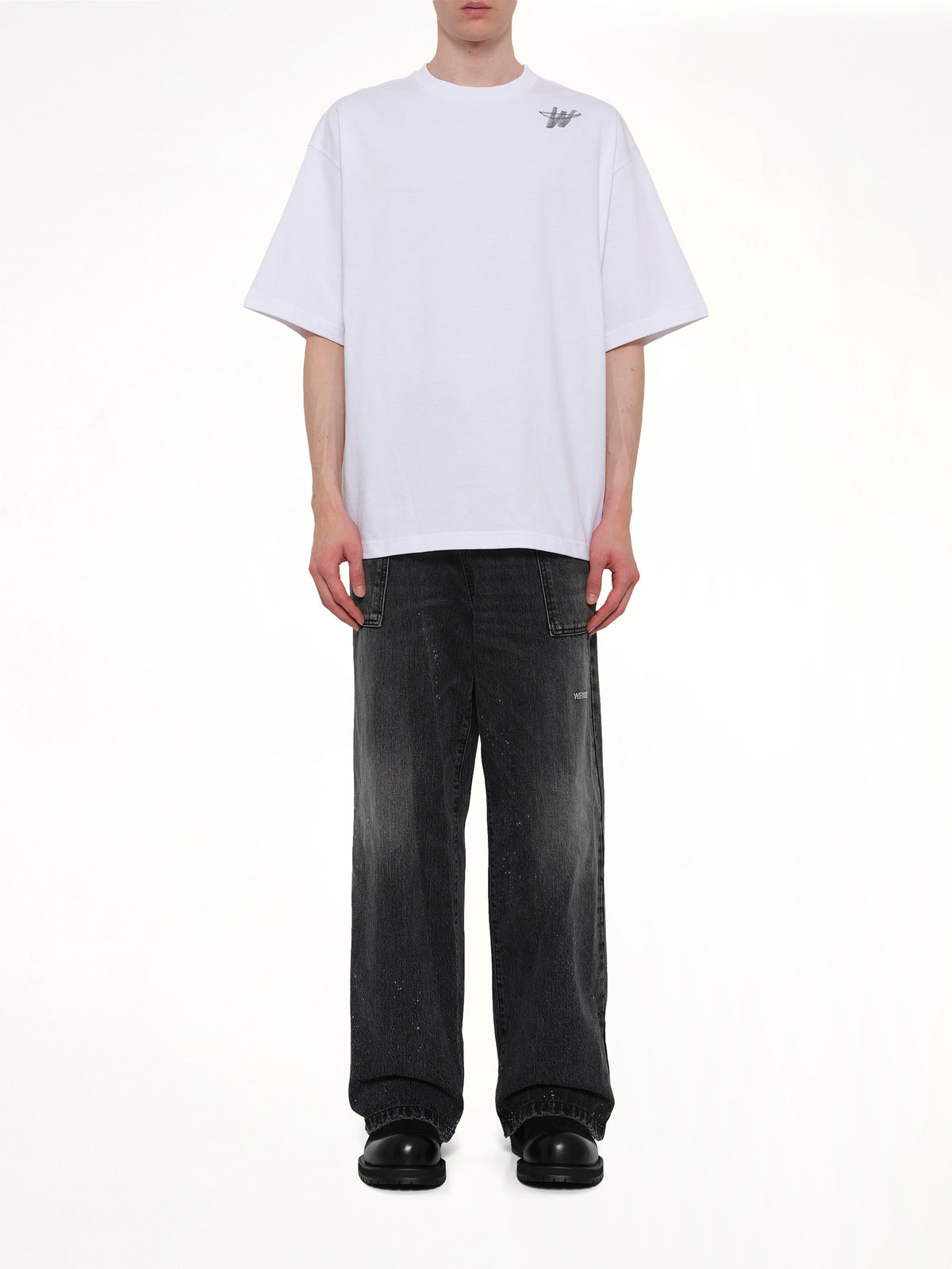 Classic WD Logo T-Shirt in White