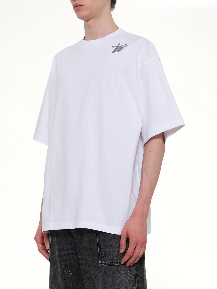 Classic WD Logo T-Shirt in White