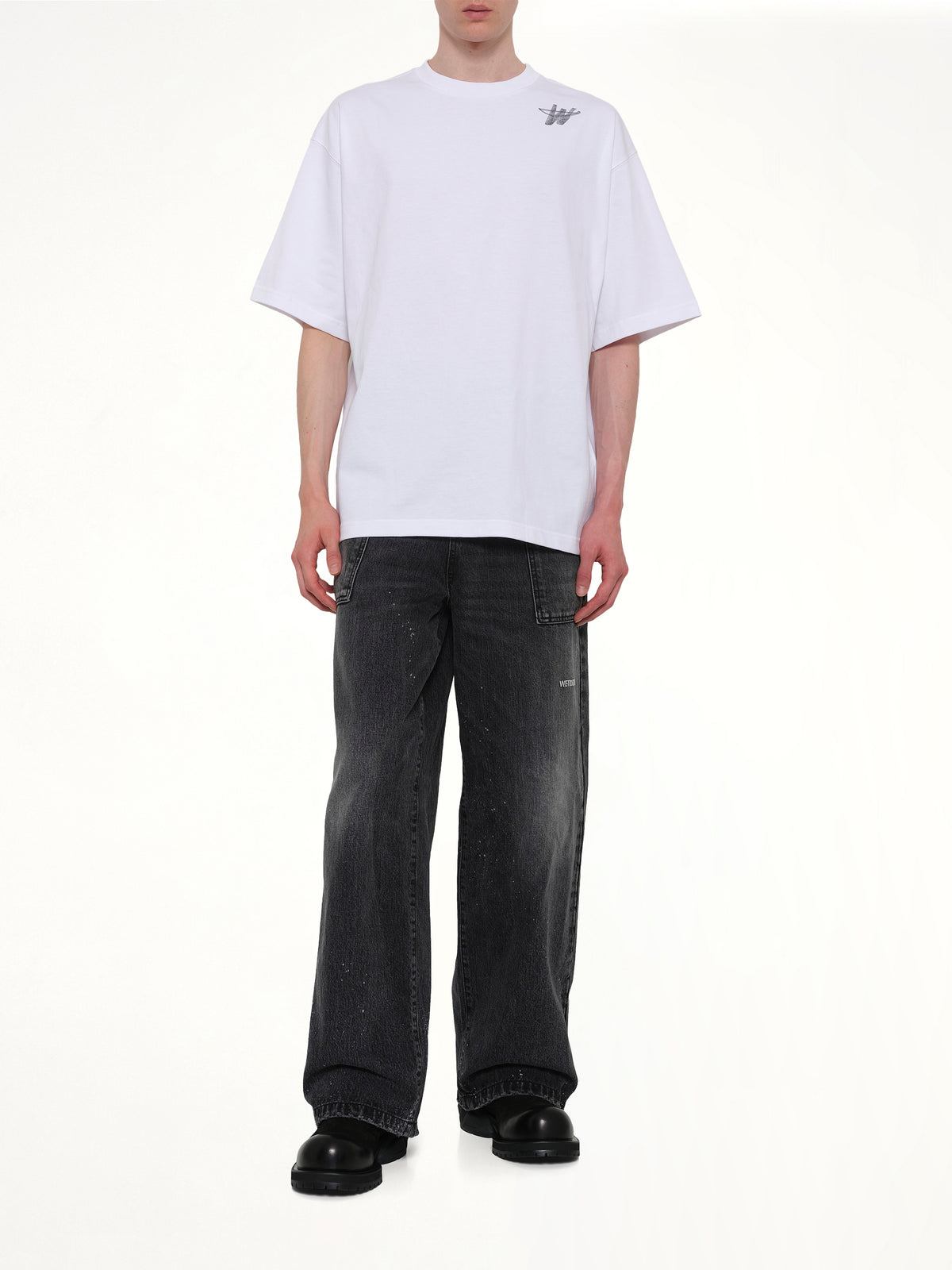 Classic WD Logo T-Shirt in White