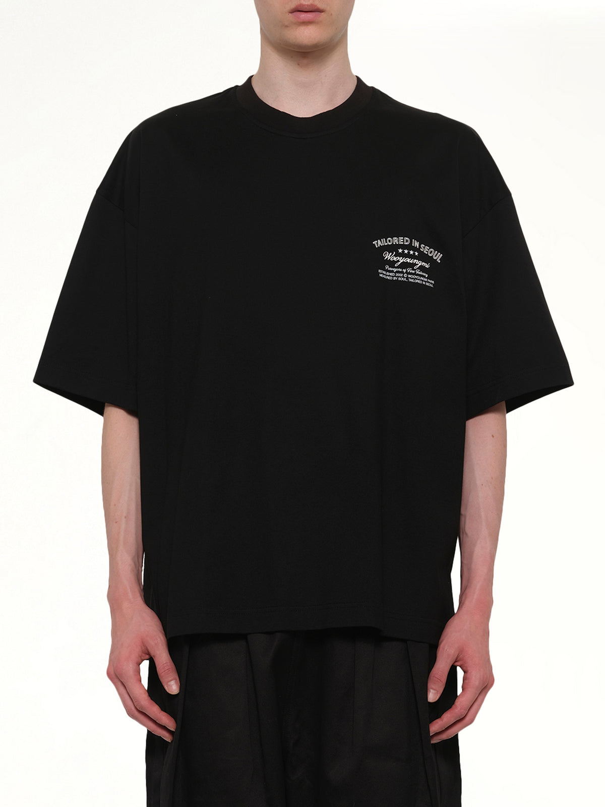 Tailored in Seoul T-Shirt in Black