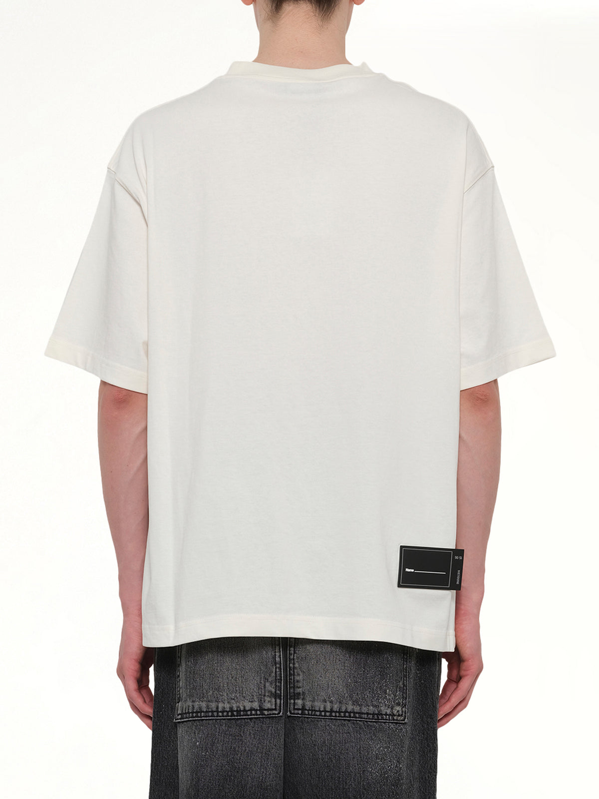 Wapen Logo T-Shirt in Ivory