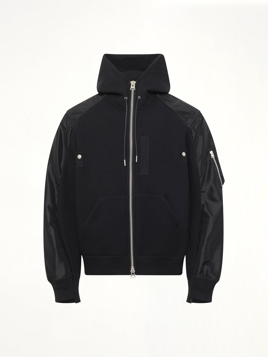 Sponge Sweat Hoodie in Black