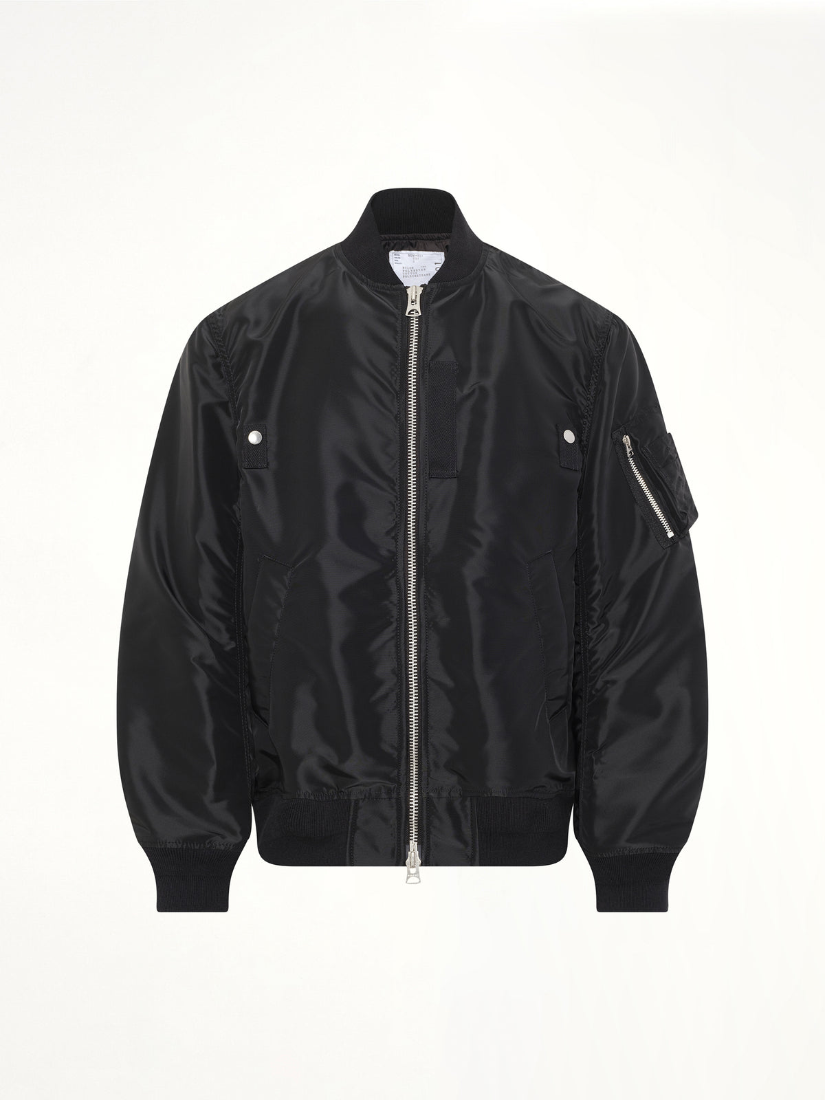 Classic Nylon Twill Blouson in Black