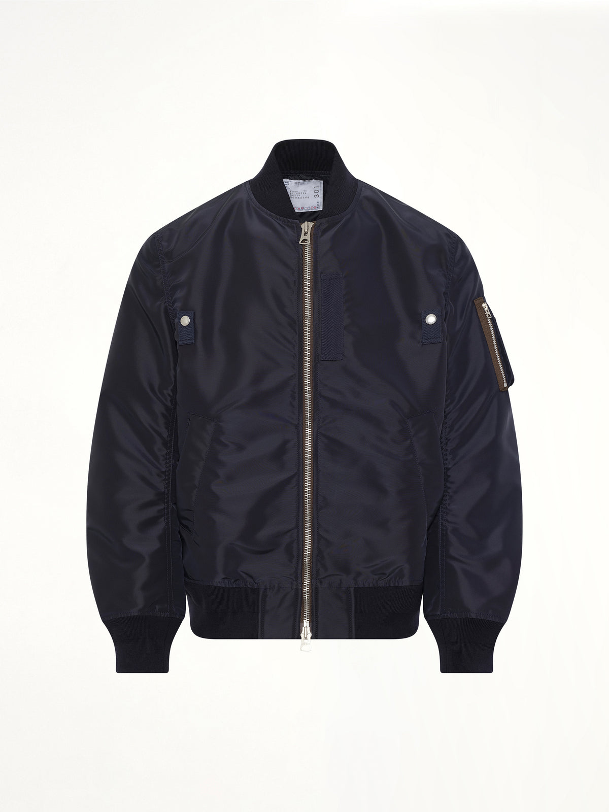 Classic Nylon Twill Blouson in Navy