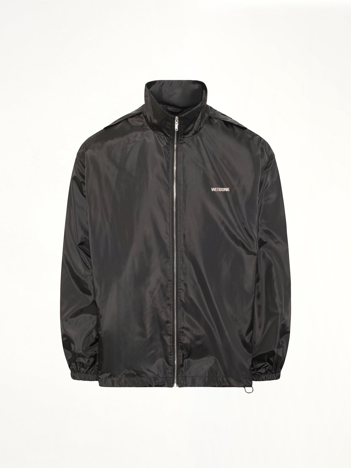 Logo Windbreaker Jacket in Black