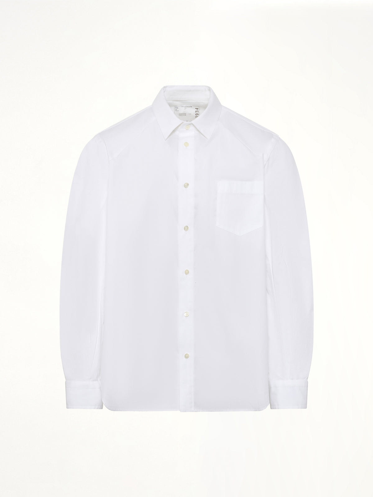 Poplin Shirt in Off White