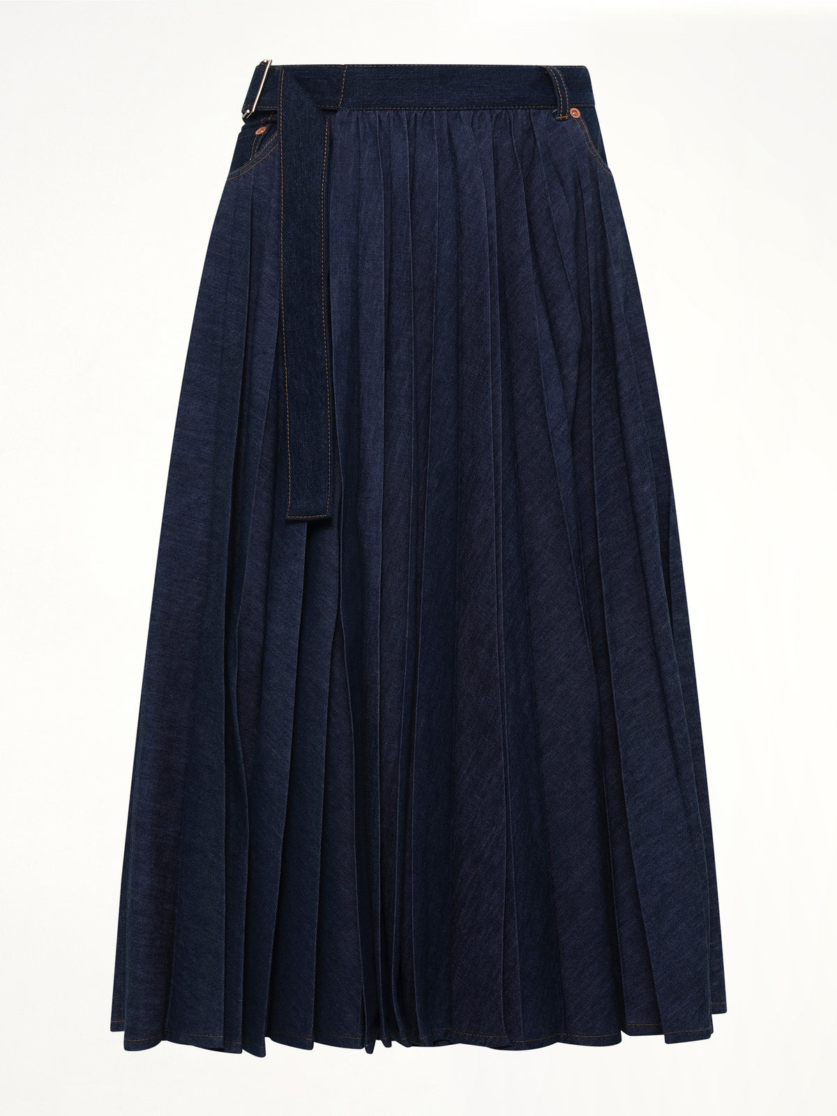 Denim Skirt in Blue