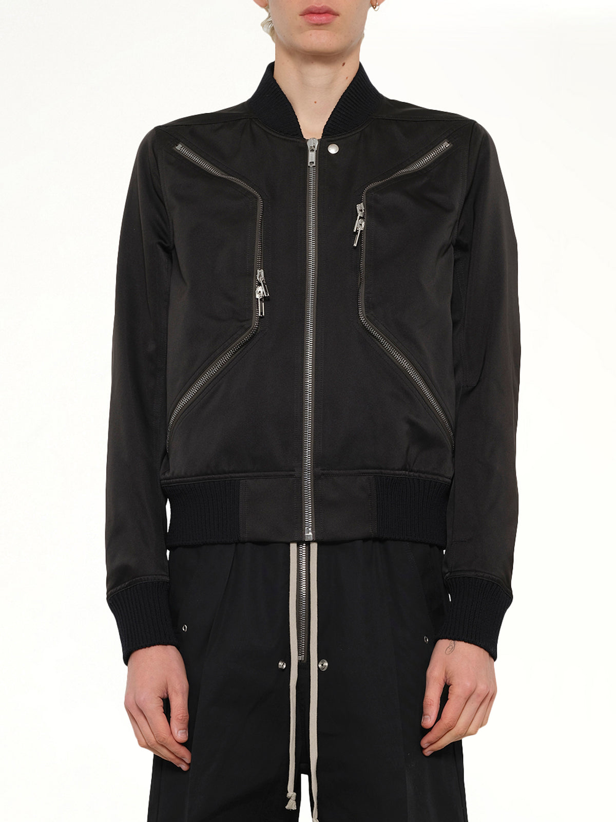 Heizer Flight Jacket in Black