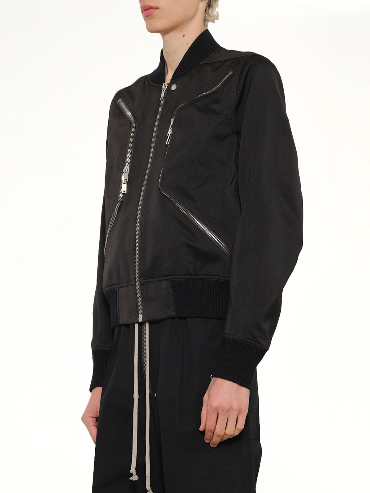 Heizer Flight Jacket in Black