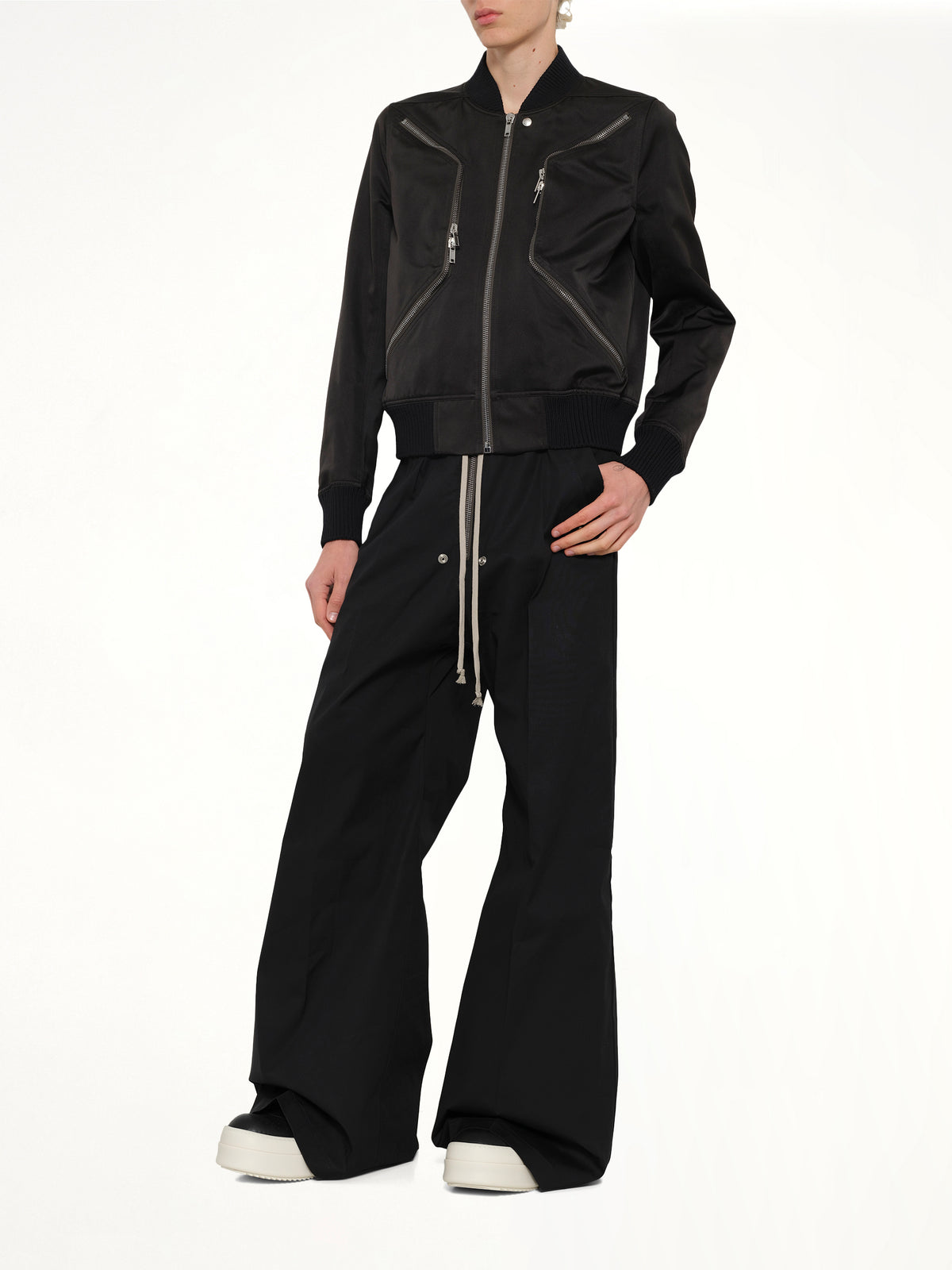 Heizer Flight Jacket in Black